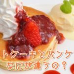 ホットケーキとパンケーキって何が違うの